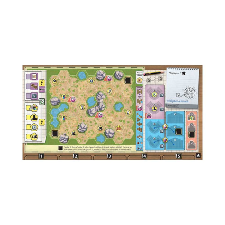 Ark Nova: Ext. Zoo Map Pack 2 (FR) JEUX - Stratégie - Stratégie intermédiaire