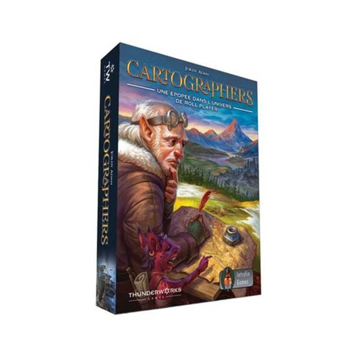 Cartographers: Une épopée dans l'univers de Roll Player (FR) JEUX - Stratégie - Stratégie intermédiaire
