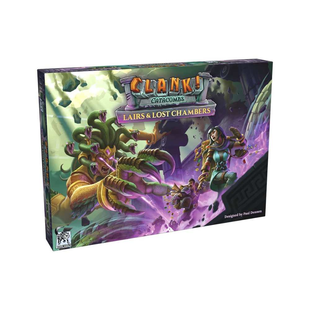 Clank!: Catacombs – Lairs and Lost Chambers Exp. (EN) JEUX - Stratégie - Stratégie intermédiaire