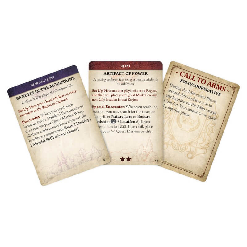 Tales of the Arthurian Knights (EN) JEUX - Stratégie - Stratégie intermédiaire