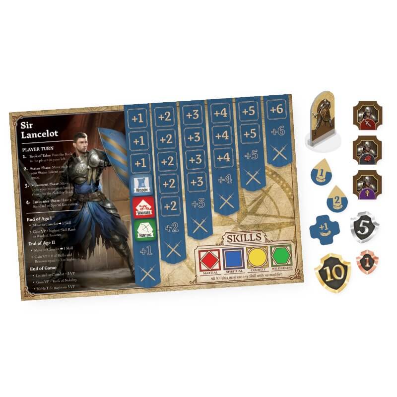 Tales of the Arthurian Knights (EN) JEUX - Stratégie - Stratégie intermédiaire