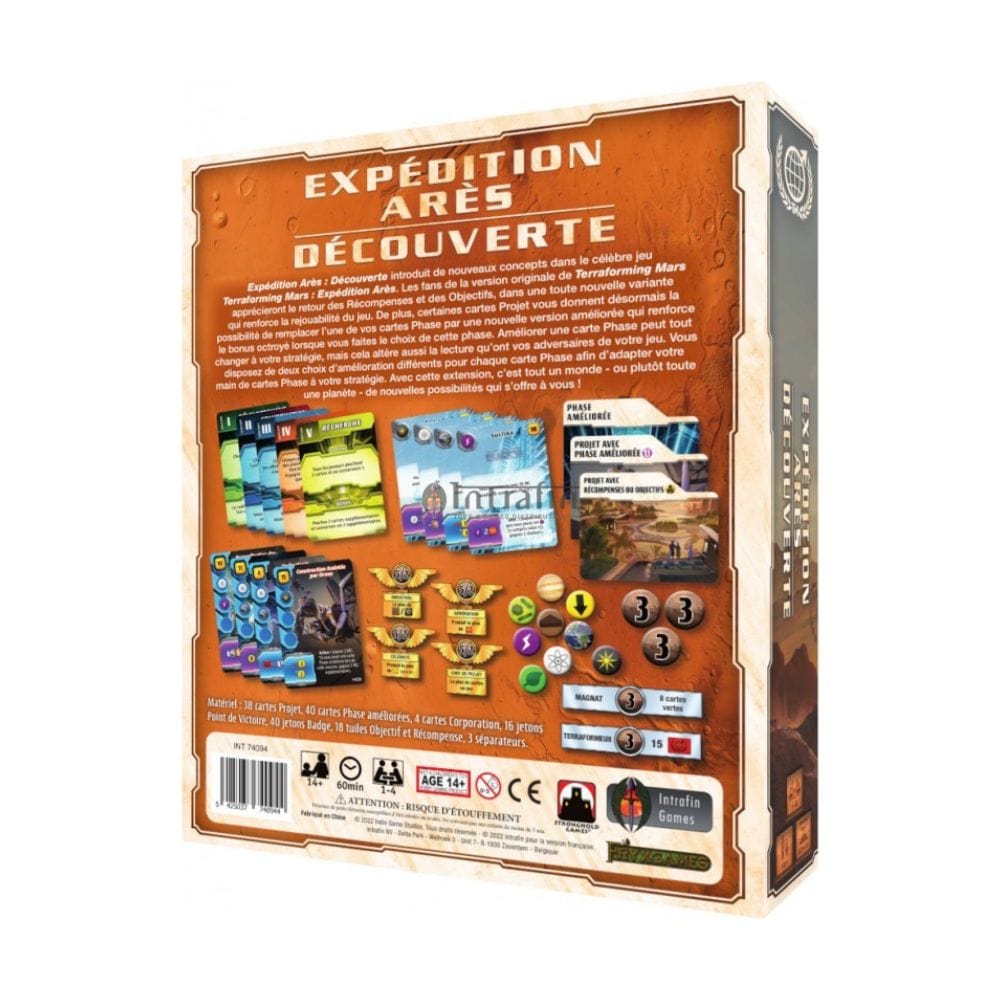 Terraforming Mars Expédition Arès - Ext. Découverte (FR) JEUX - Stratégie - Stratégie intermédiaire