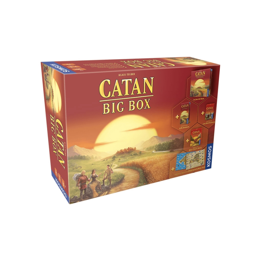 Catan - Big Box 6e Edition (FR) JEUX - Stratégie - Stratégie léger
