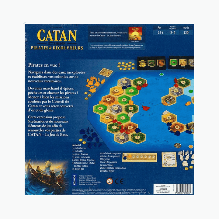 Catan - Ext. Pirates et découvreurs (FR) JEUX - Stratégie - Stratégie léger