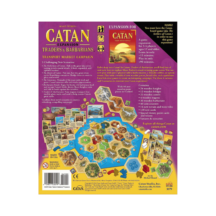 Catan: Traders & Barbarians Exp. (EN) JEUX - Stratégie - Stratégie léger
