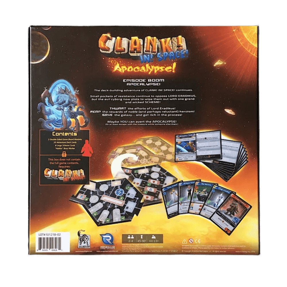 Clank! In! Space! Apocalypse! Exp. (EN) JEUX - Stratégie - Stratégie léger