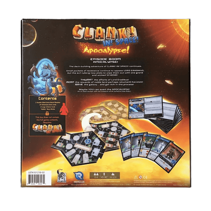 Clank! In! Space! Apocalypse! Exp. (EN) JEUX - Stratégie - Stratégie léger