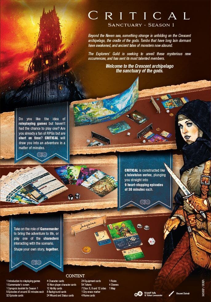 Critical - Sanctuary: Season 1 (EN) JEUX - Stratégie - Stratégie léger