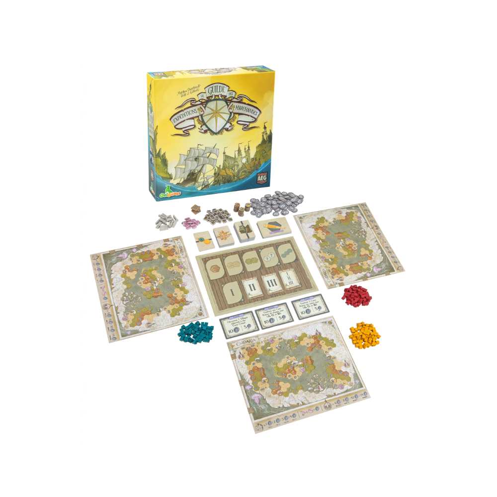 JEUX - Stratégie - Stratégie léger La Guilde des Expéditions Marchandes (FR) LAs des jeux
