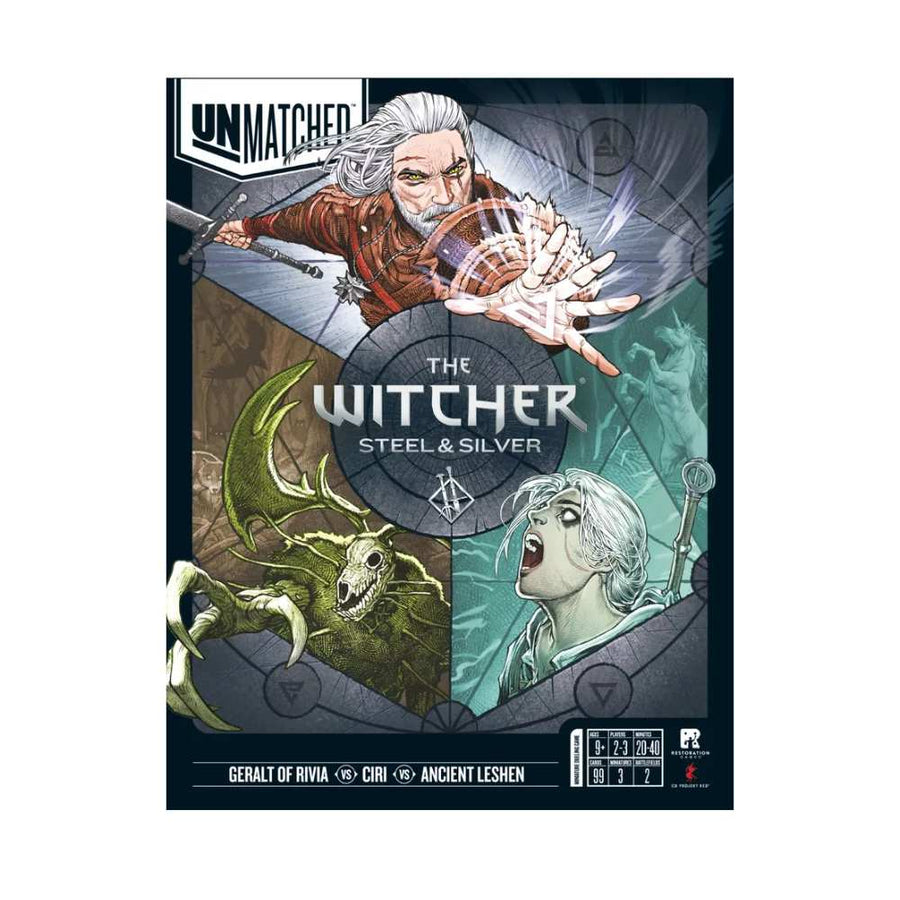 JEUX - Stratégie - Stratégie léger Unmatched: The Witcher – Steel and Silver (EN) LAs des jeux