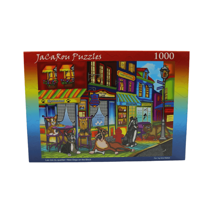 Les rois du quartier casse-tête JaCaRou | New Dogs On The Block Puzzle