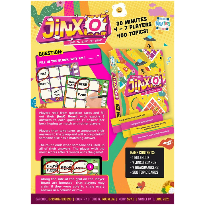 JinxO (EN) JEUX - Ambiance-Party
