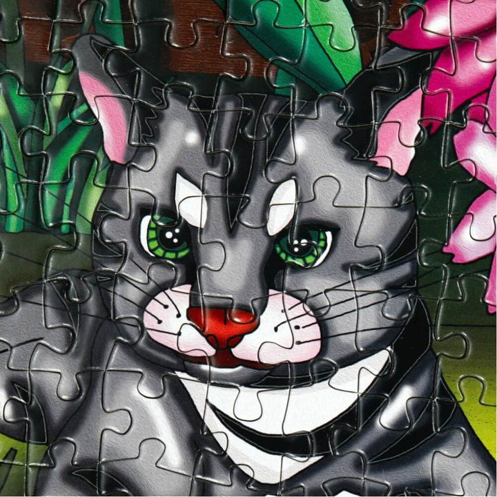 Chats de jardin | Garden Cats | Casse-tête JaCaRou puzzle