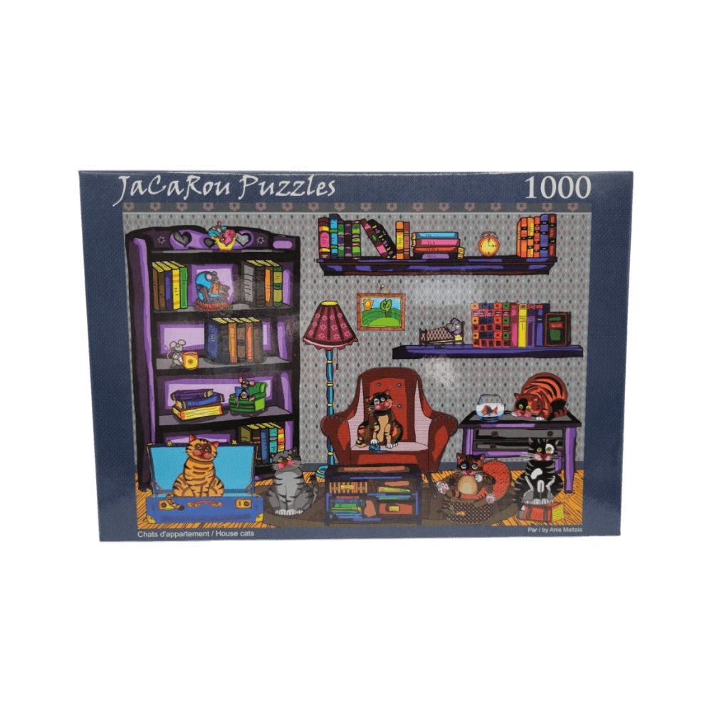 Chats d'appartement casse-tête JaCaRou| House Cats JaCaRou Puzzle