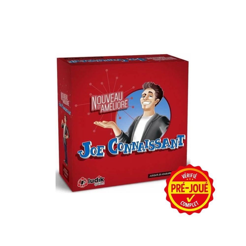 Joe Connaissant Nouveau et Amélioré (pré-joué) (FR) BAZAR - Bazar - Ambiance (party)