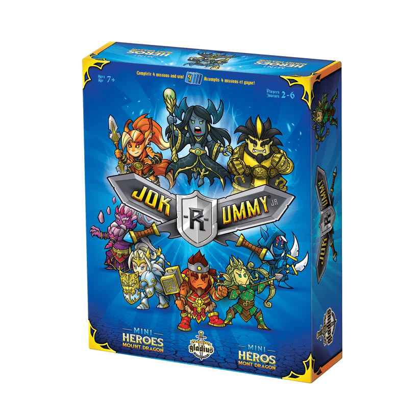 Jok-R-ummy Jr Mini Héros du Mont Dragon (ML) JEUX - Famille