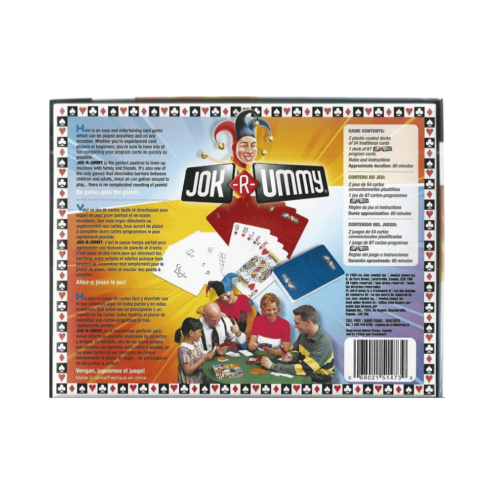 Jok-R-ummy (ML) JEUX - Classiques