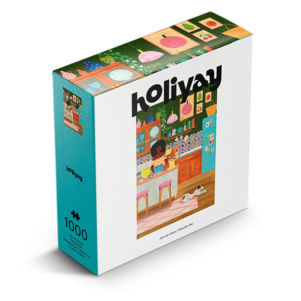 Jour de crêpes, Laura Lhuillier (1000pcs) CASSE-TÊTE - 1000 morceaux