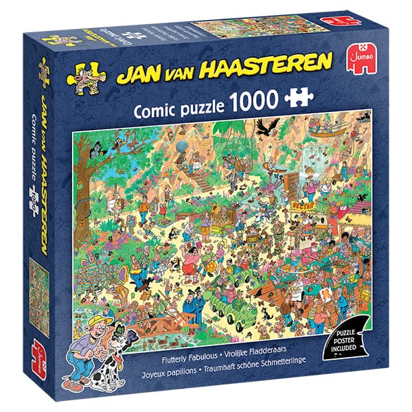 Joyeux papillons, JvH | Flutterly fabulous , JvH (1000 pcs) CASSE-TÊTE - 1000 morceaux