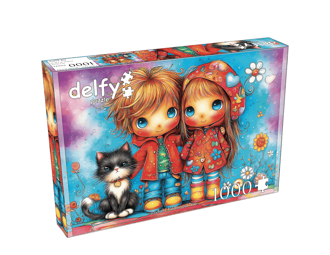 Joyful Childhood Trio (1000pcs) CASSE-TÊTE - 1000 morceaux