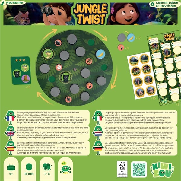 Jungle Twist (ML) JEUX - Enfants - Enfants 5 ans +