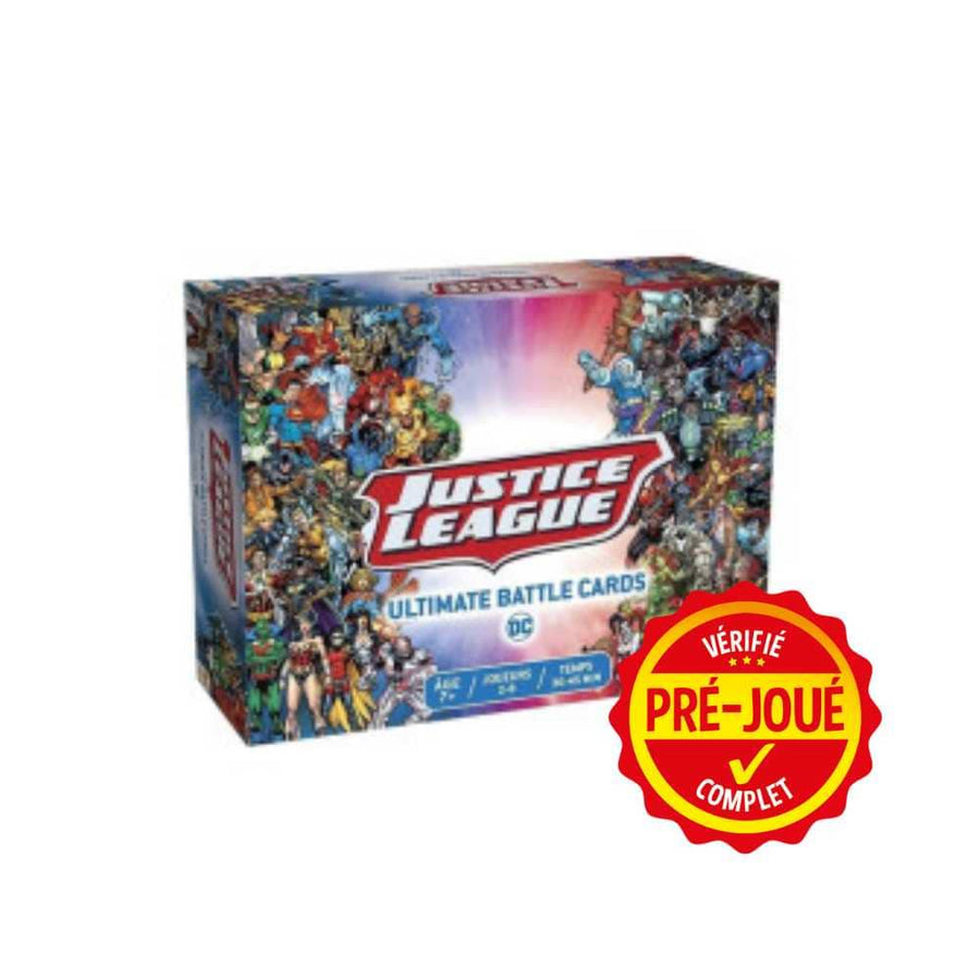 Justice League - Ultimate battle cards (pré-joué) (FR) BAZAR - Bazar - Stratégie