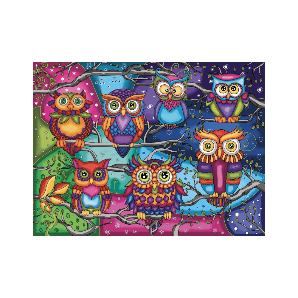 Chouettes hiboux | Owl Always Be There casse-tête JaCaRou puzzle