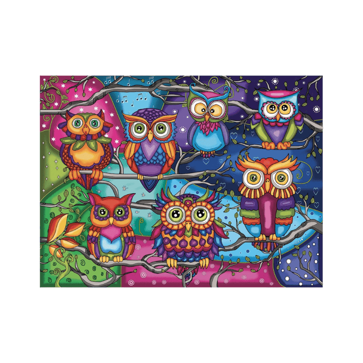 Chouettes hiboux | Owl Always Be There casse-tête JaCaRou puzzle