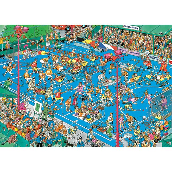 JvH, Championnats de Hockey (avec affiche) (1000 pcs) CASSE-TÊTE - 1000 morceaux