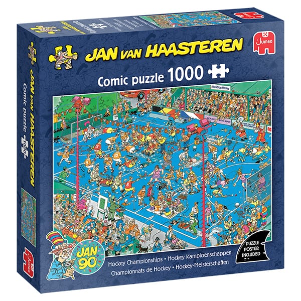 JvH, Championnats de Hockey (avec affiche) (1000 pcs) CASSE-TÊTE - 1000 morceaux