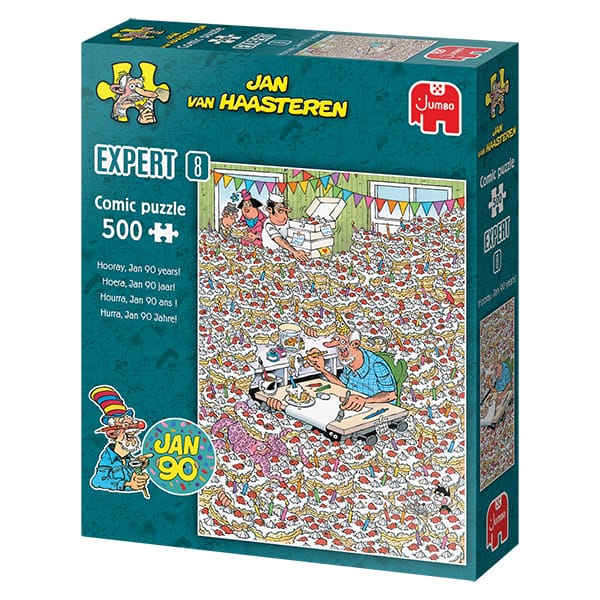 JvH EXPERT 8, Hooray Jan 90 years! (500 pcs) CASSE-TÊTE - 400 - 550 morceaux