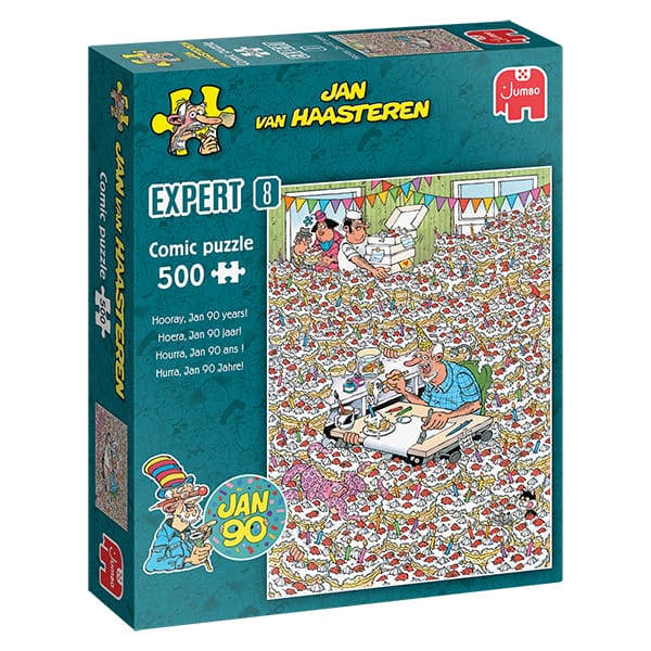 JvH EXPERT 8, Hooray Jan 90 years! (500 pcs) CASSE-TÊTE - 400 - 550 morceaux