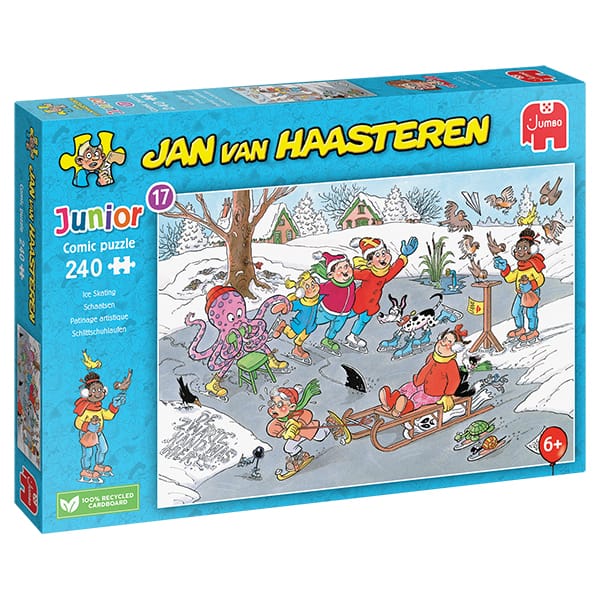 JvH Junior #17, Patinage artistique (240 pcs) CASSE-TÊTE - 200 - 275 morceaux