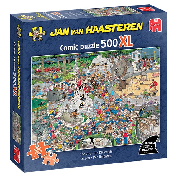 JvH XL, Le zoo (500 pcs) CASSE-TÊTE - 400 - 550 morceaux