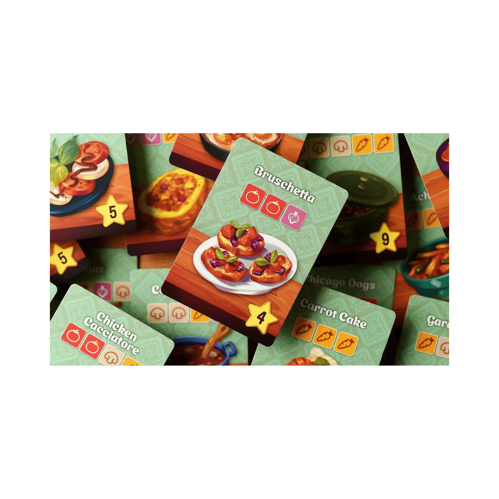 Cartes - Jeu de société Diced Veggies