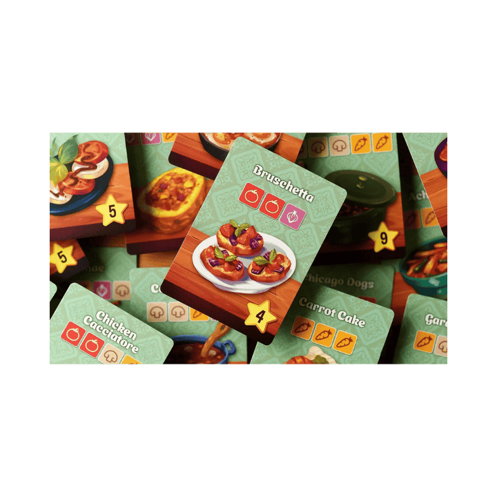 Cartes - Jeu de société Diced Veggies