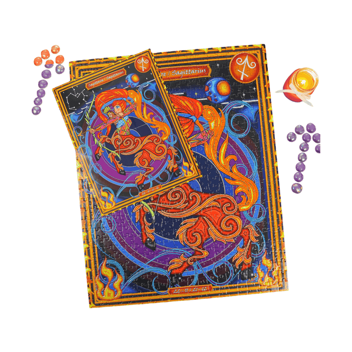 Signes de feu | Fire Signs | Casse-tête JaCaRou puzzle| Achat en ligne