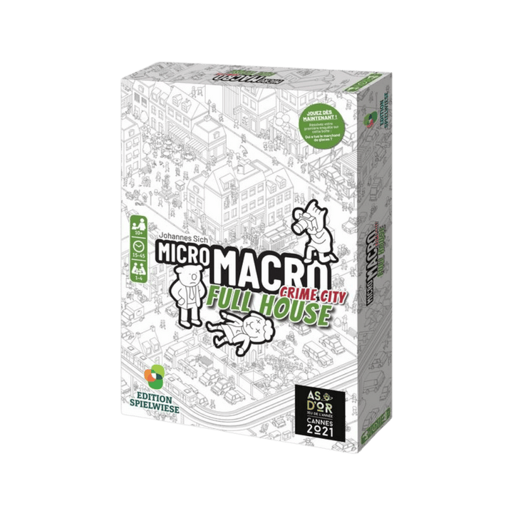 Micro Macro Full House, jeu de société coopératif - Achat en ligne