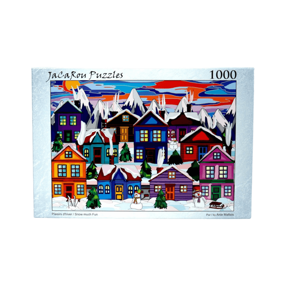 Plaisirs d'hiver | Snow Much Fun casse-tête JaCaRou puzzle