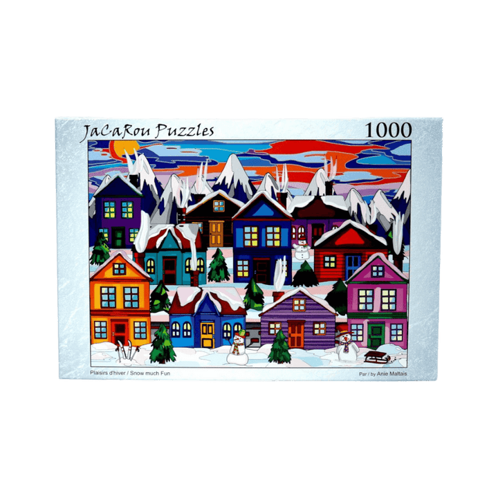 Plaisirs d'hiver | Snow Much Fun casse-tête JaCaRou puzzle