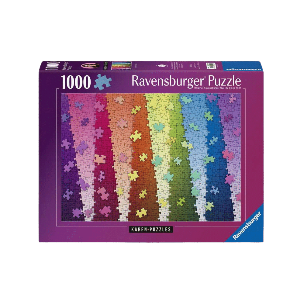 Karen Puzzles Colors on Colors (1000 pc) CASSE-TÊTE - 1000 morceaux
