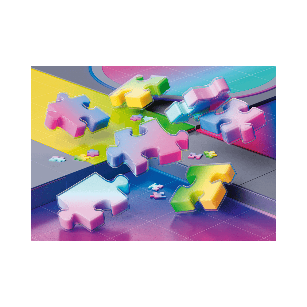 Karen Puzzles: Gradient Cascade META Puzzle (1027 pc) CASSE-TÊTE - 1000 morceaux