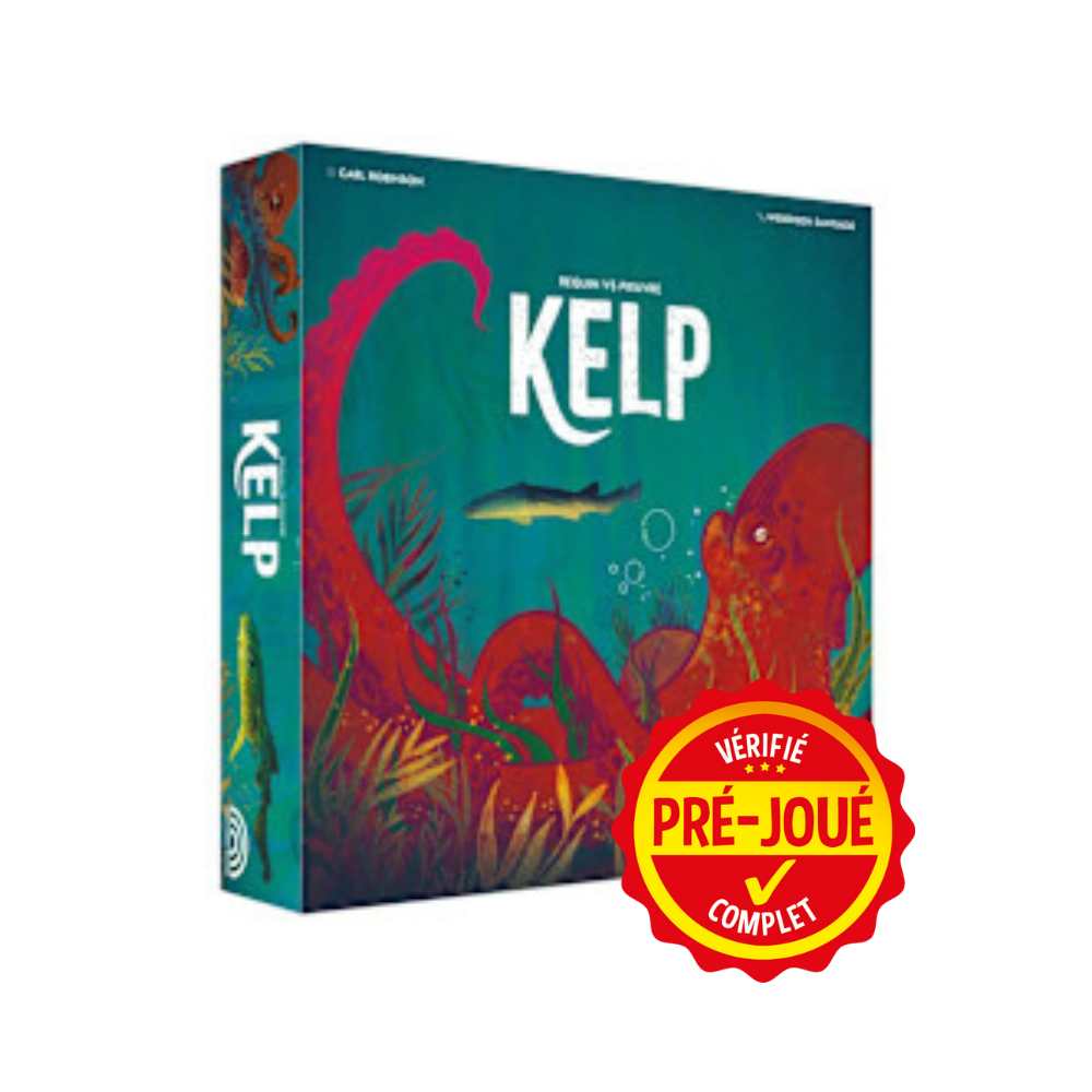 Kelp : Requin vs. pieuvre (pré-joué) (FR) BAZAR - Bazar - Stratégie