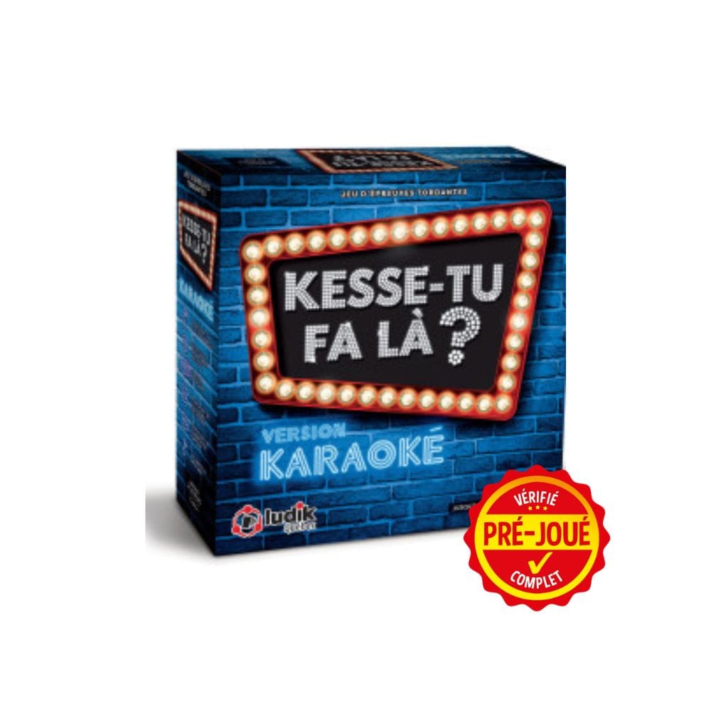 Kesse-tu fa là? Édition Karaoké [pré-joué] (FR) BAZAR - Bazar - Ambiance (party)