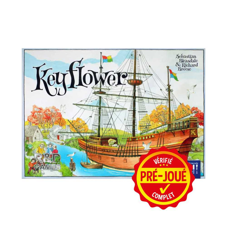 Keyflower (pré-joué) (ML) BAZAR - Bazar - Stratégie