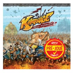 Kharnage (ML) + Exp : The dark rampage & Tricks and mercenaries (EN) (pré-joué) BAZAR - Bazar - Stratégie