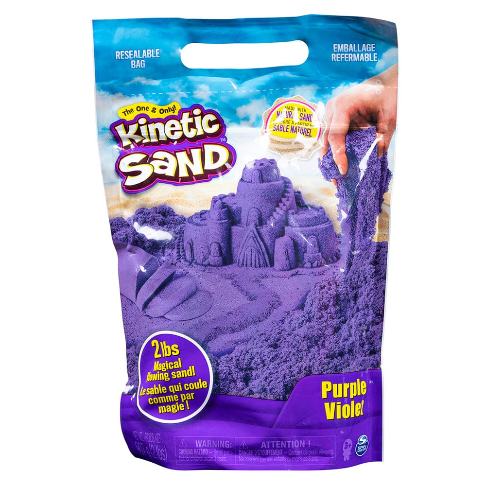 Kinetic Sand - 2 lb Sac de sable coloré PASSE-TEMPS - Jouets