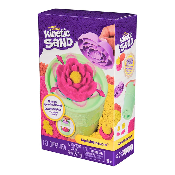 Kinetic Sand - Coffret Squish Blossom PASSE-TEMPS - Jouets