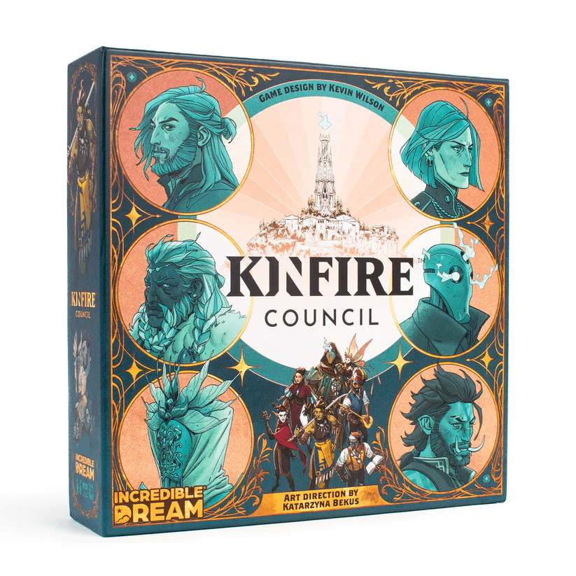 Kinfire Council Base Game JEUX - Stratégie - Stratégie avancé