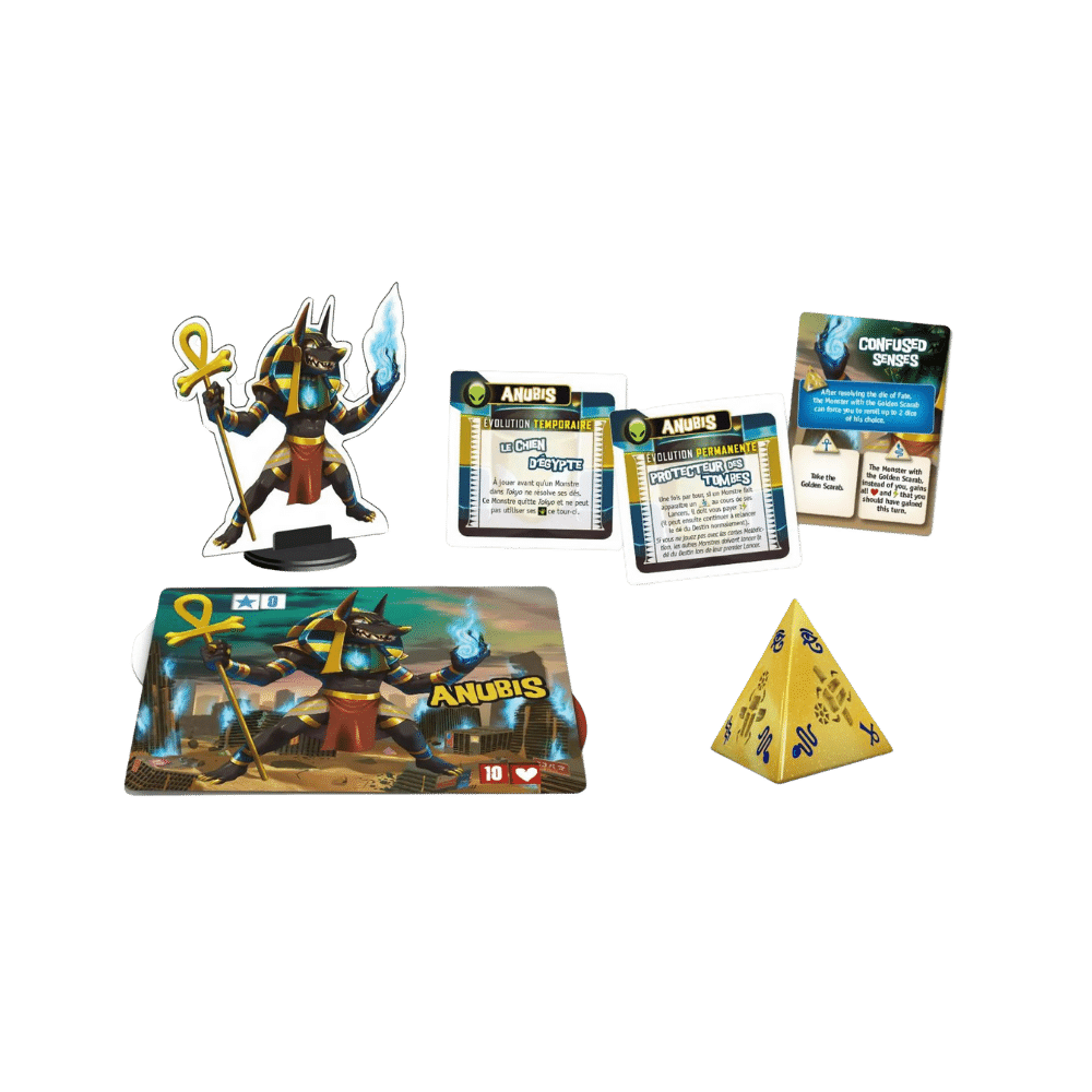 King of Tokyo: Ext. Monster Pack: Anubis (FR) JEUX - Famille